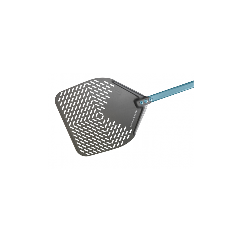 Gi.Metal Łopata do pizzy perforowana Evoluzione 33cm / dł. rączki 30 cm