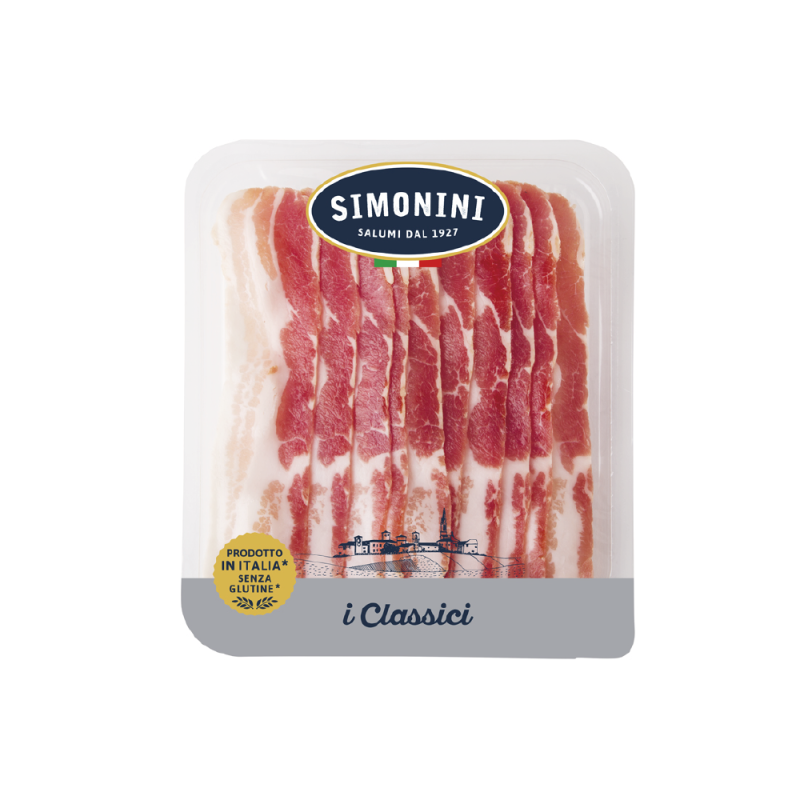Guanciale w plastrach Simonini 200g