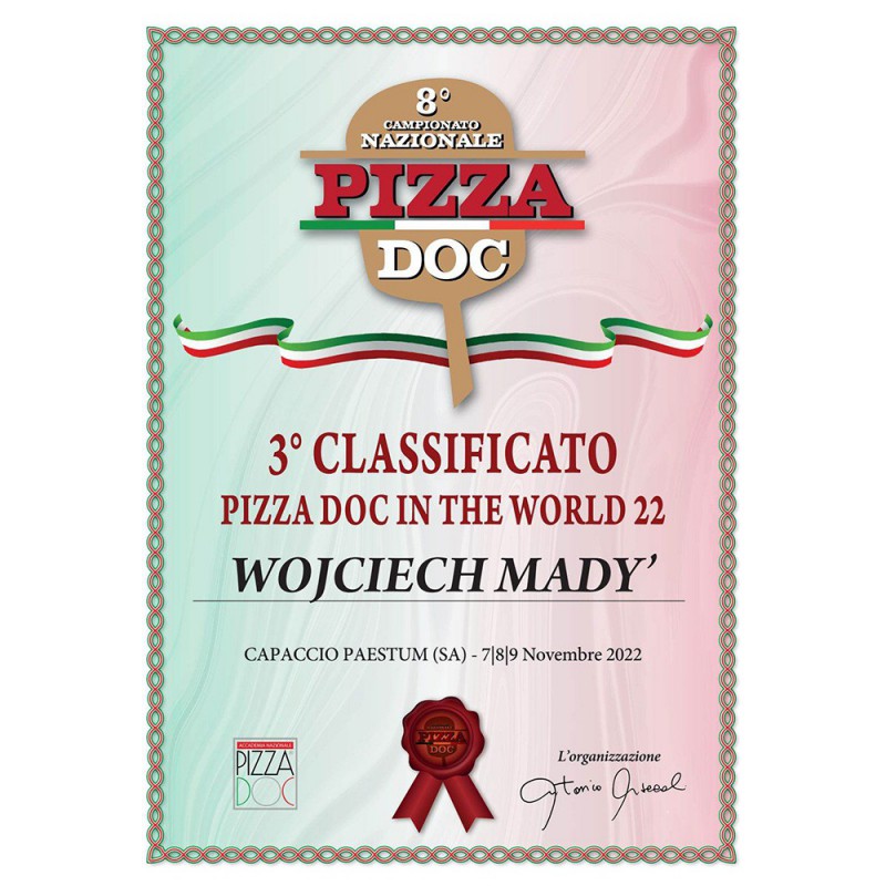 SOLD OUT - 28 i 29.10.24 - Kurs profesjonalny Pizza DOC - Pizza Napoletana Masterclass