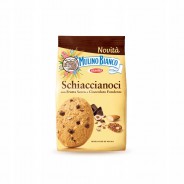 Ciastka z dodatkiem orzechów i gorzkiej czekolady Mulino Bianco Schiaccianoci 300 G